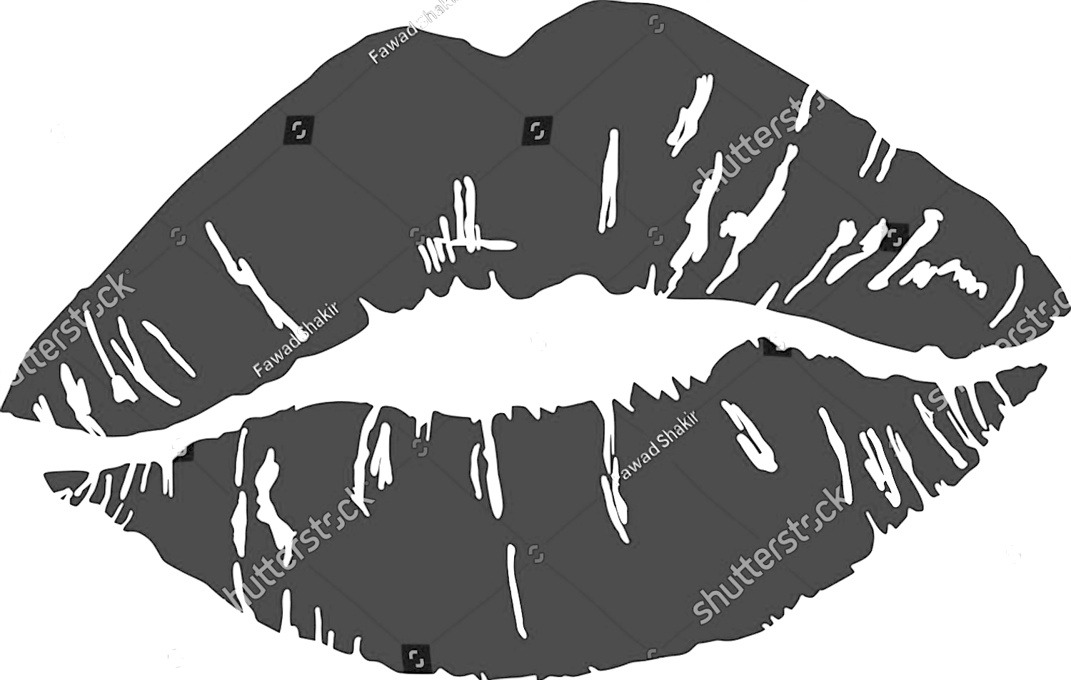 stock vector kissing lips digital eps vector graphics file 2535205843 1